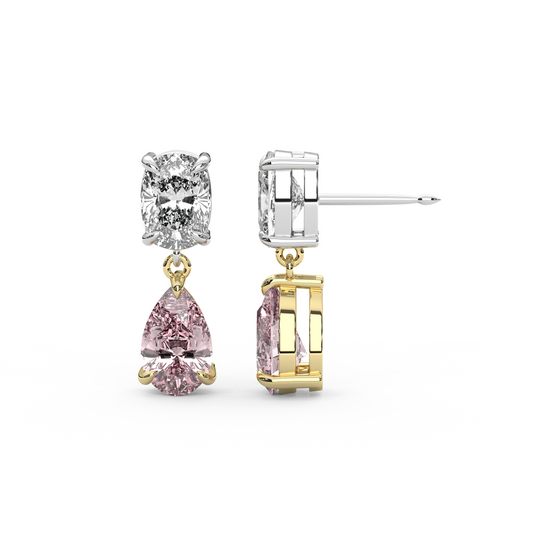 Raf Earrings in Pink