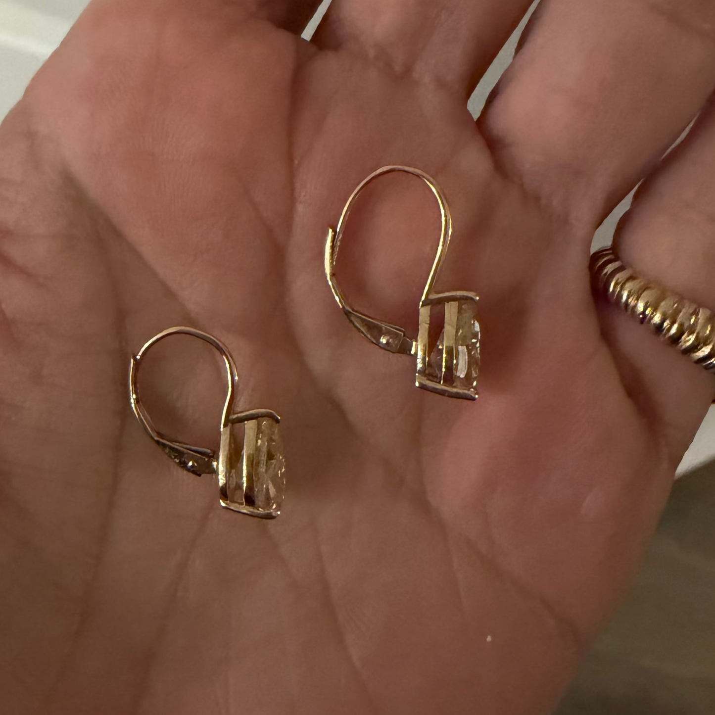 Mary Earrings in Red