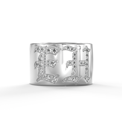 Silver Ash Cigar Band