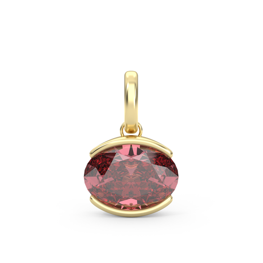 Mini Luce Pendant in Red