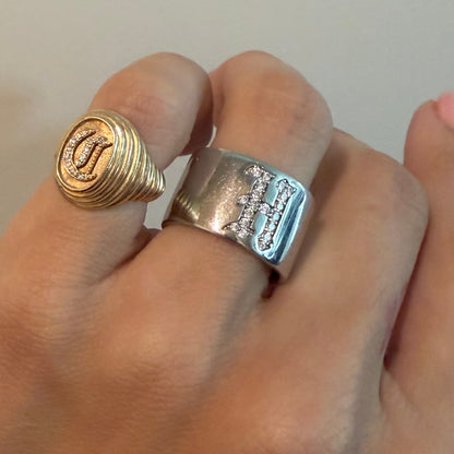 Silver Ash Cigar Band