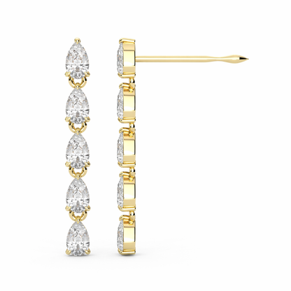 Esme Earrings in White