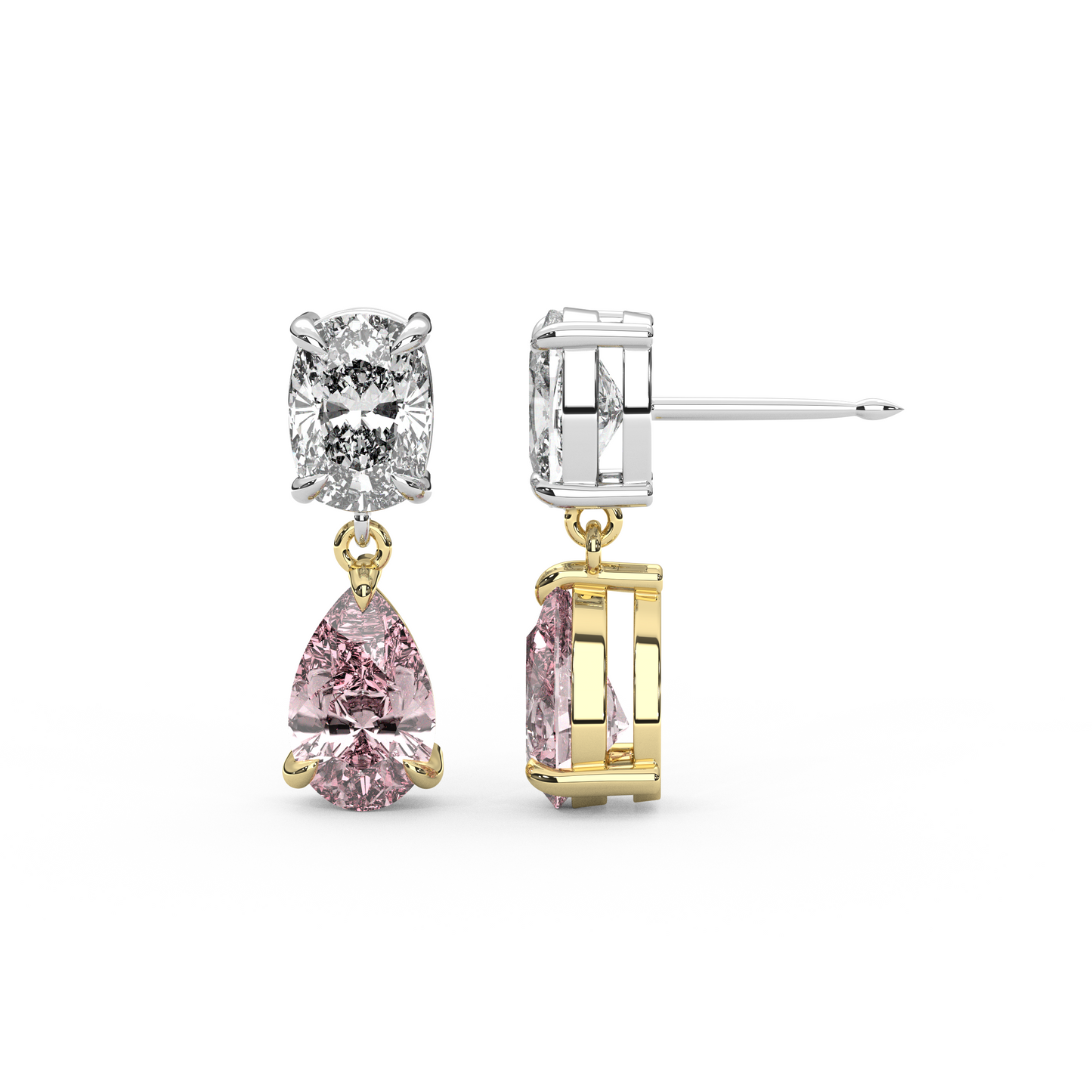 Raf Earrings in Pink