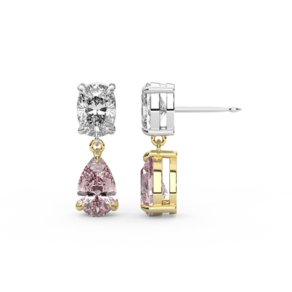 Raf Earrings in Pink