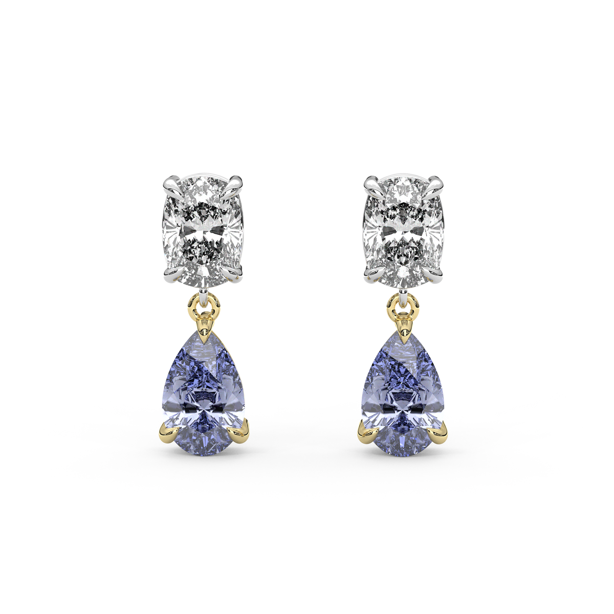 Raf Earrings in Cornflower