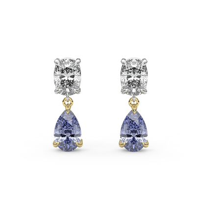 Raf Earrings in Cornflower