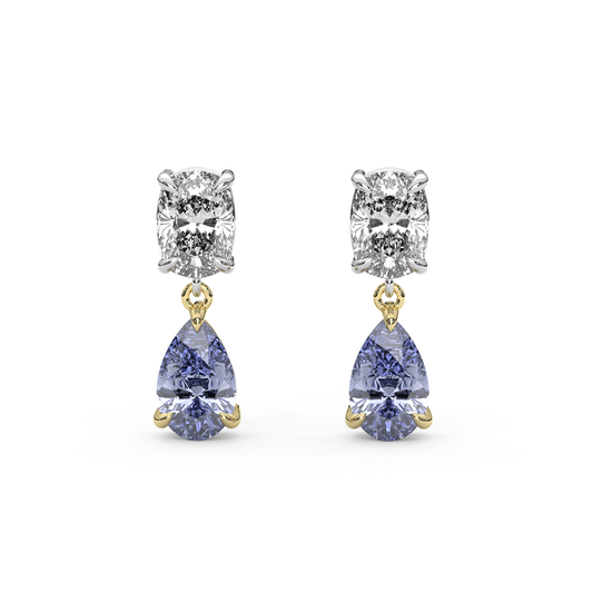 Raf Earrings in Cornflower