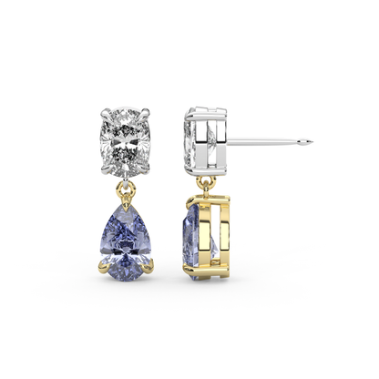Raf Earrings in Cornflower