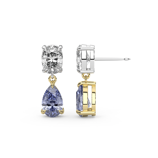 Raf Earrings in Cornflower