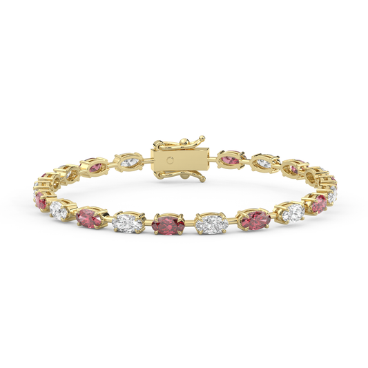 Diana Bracelet in Red