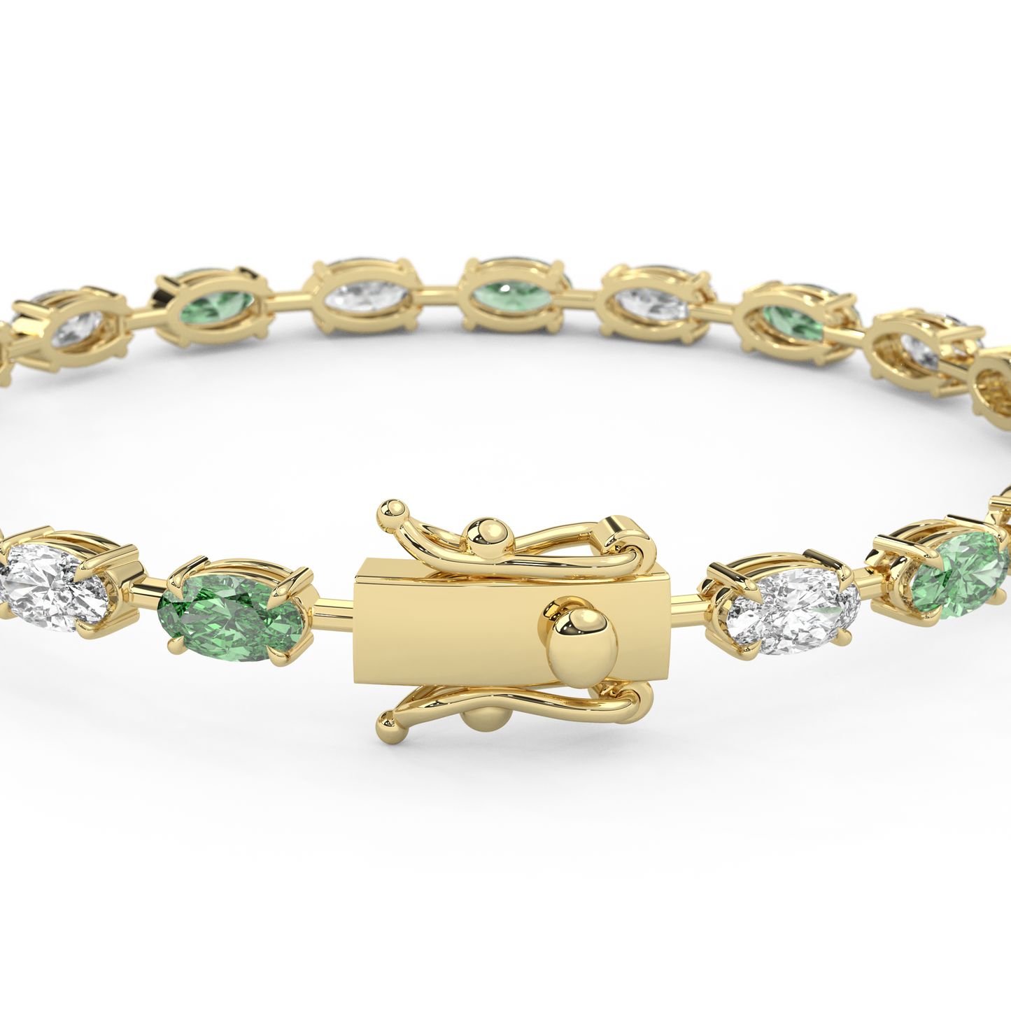Diana Bracelet in Green