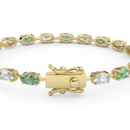 Diana Bracelet in Green