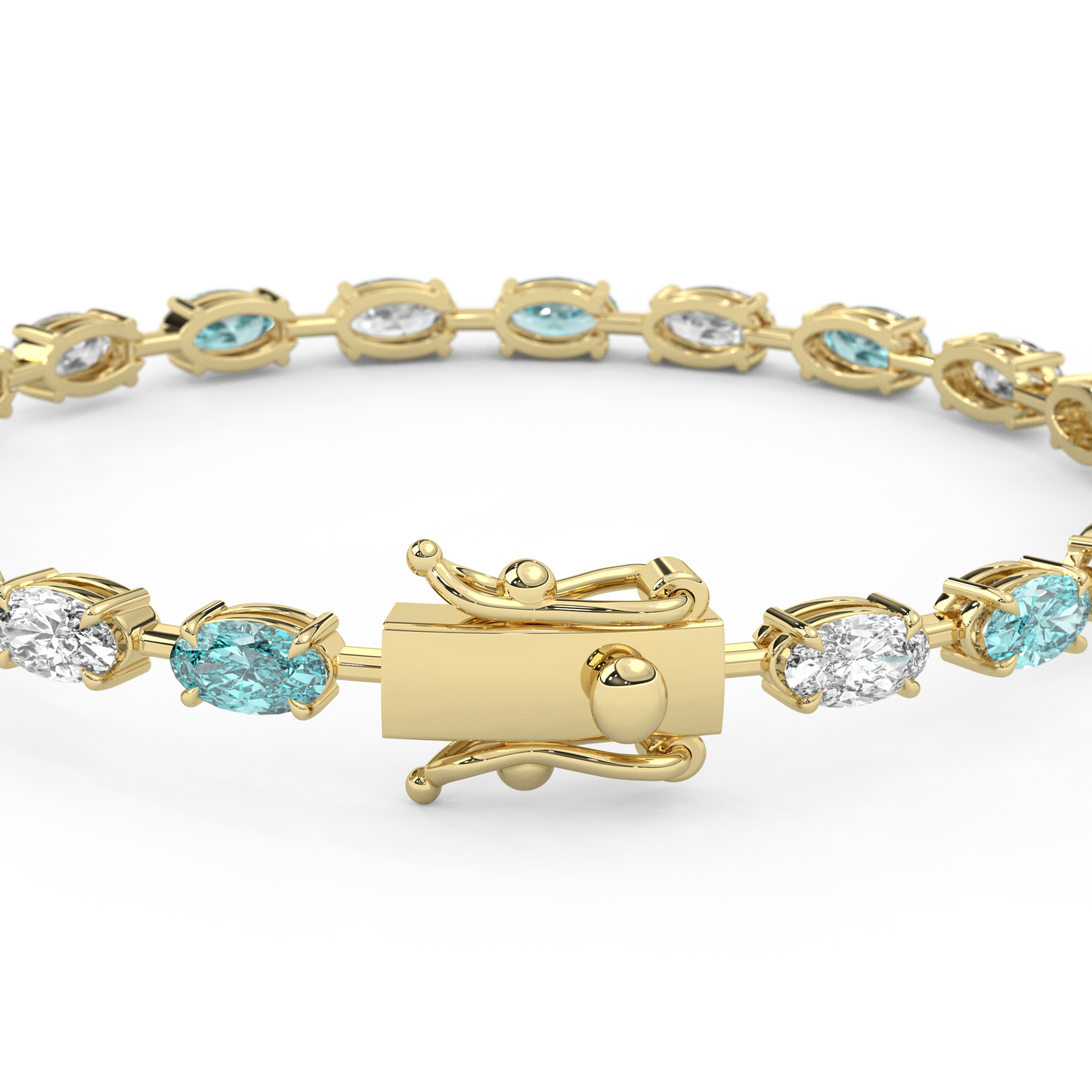 Diana Bracelet in Teal