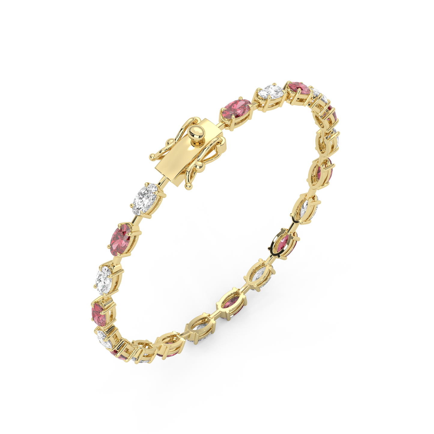 Diana Bracelet in Red