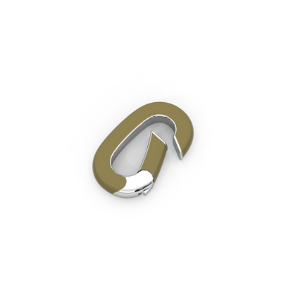 Silver Large Enamel Bail