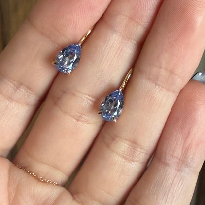 Mary Earrings in Cornflower