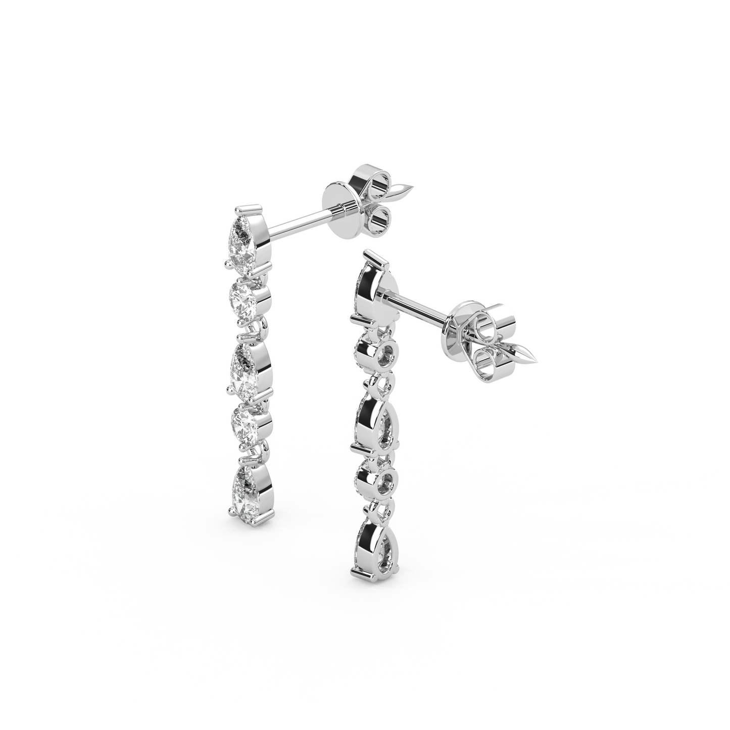 Silver Pia Earrings