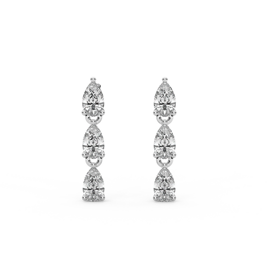Silver Esme Earrings