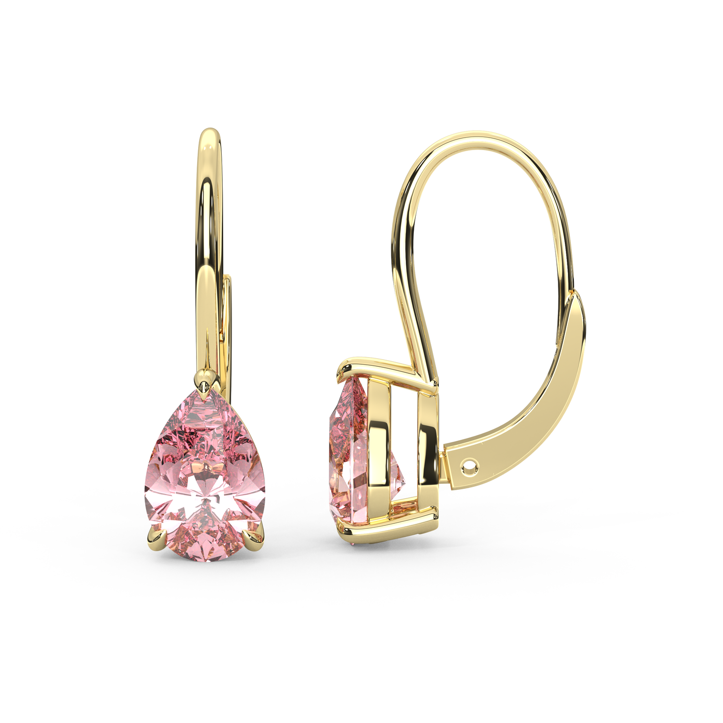 Mary Earrings in Pink