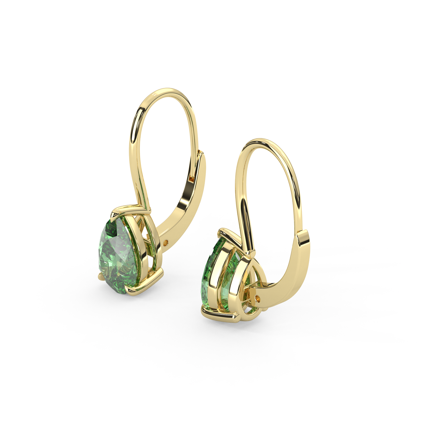 Mary Earrings in Green