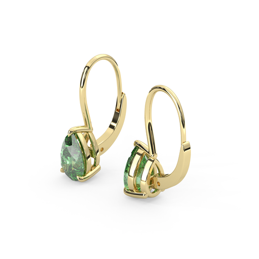 Mary Earrings in Green
