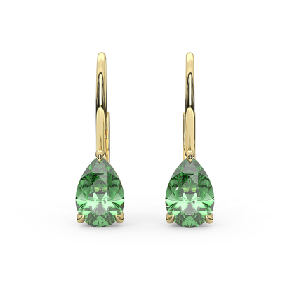 Mary Earrings in Green
