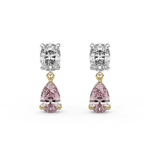 Raf Earrings in Pink