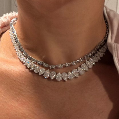 Ruby Tennis Necklace
