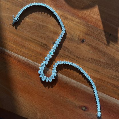 Ruby Tennis Necklace
