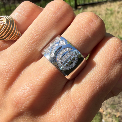 Silver Ash Cigar Band