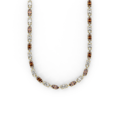 Diana Necklace in Champagne