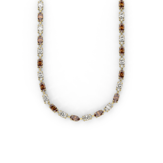 Diana Necklace in Champagne