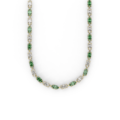 Diana Necklace in Emerald Green