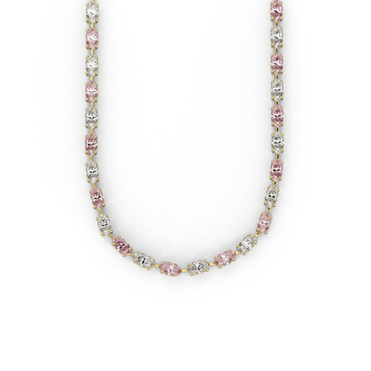 Diana Necklace in Light Pink
