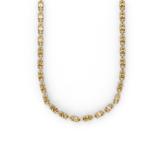 Diana Necklace in Yellow