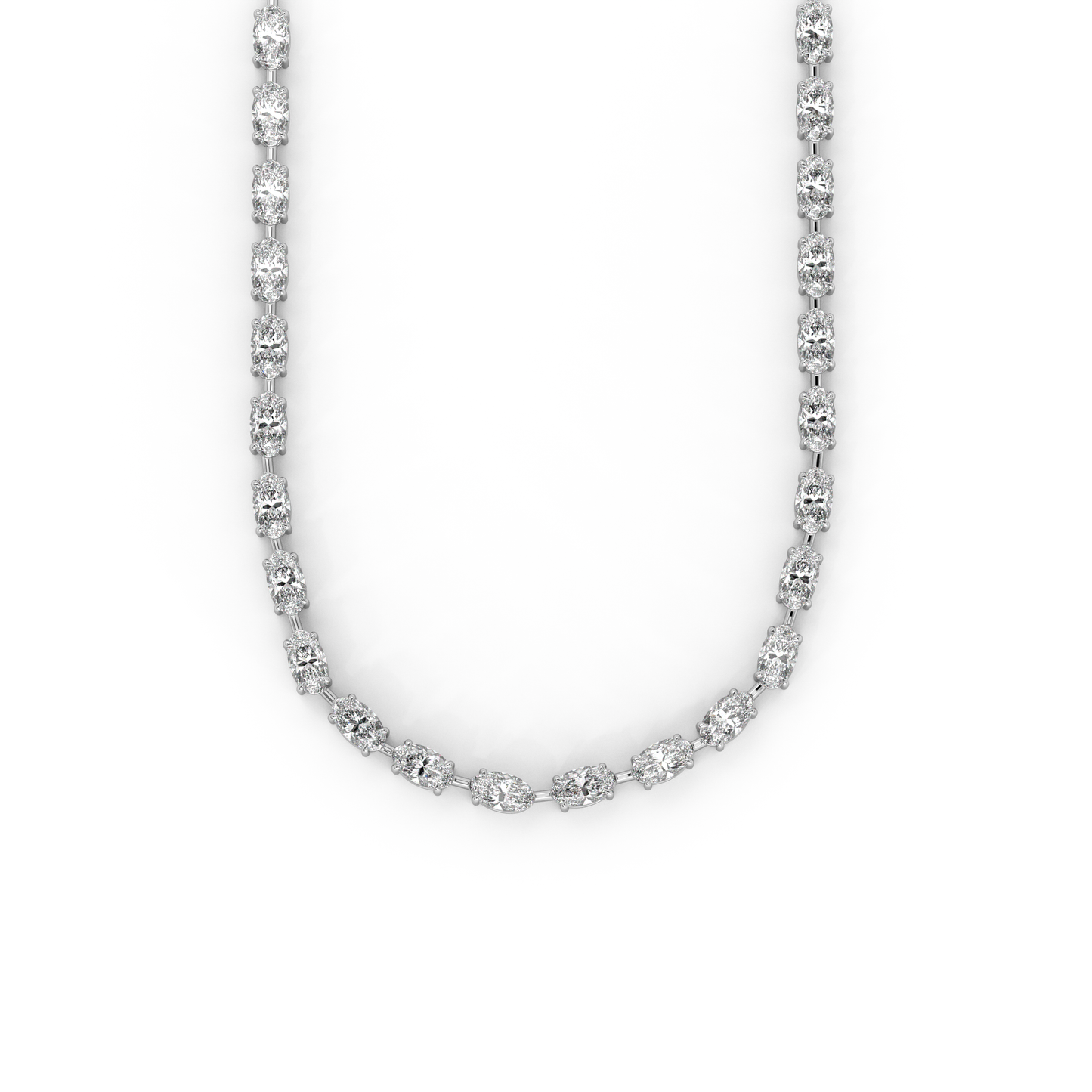 Diana Necklace in White
