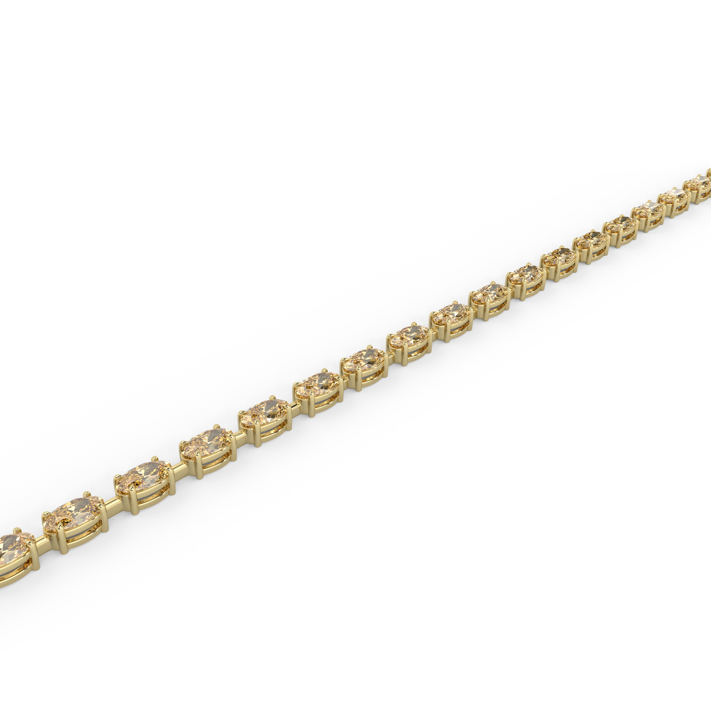 Diana Necklace in Yellow