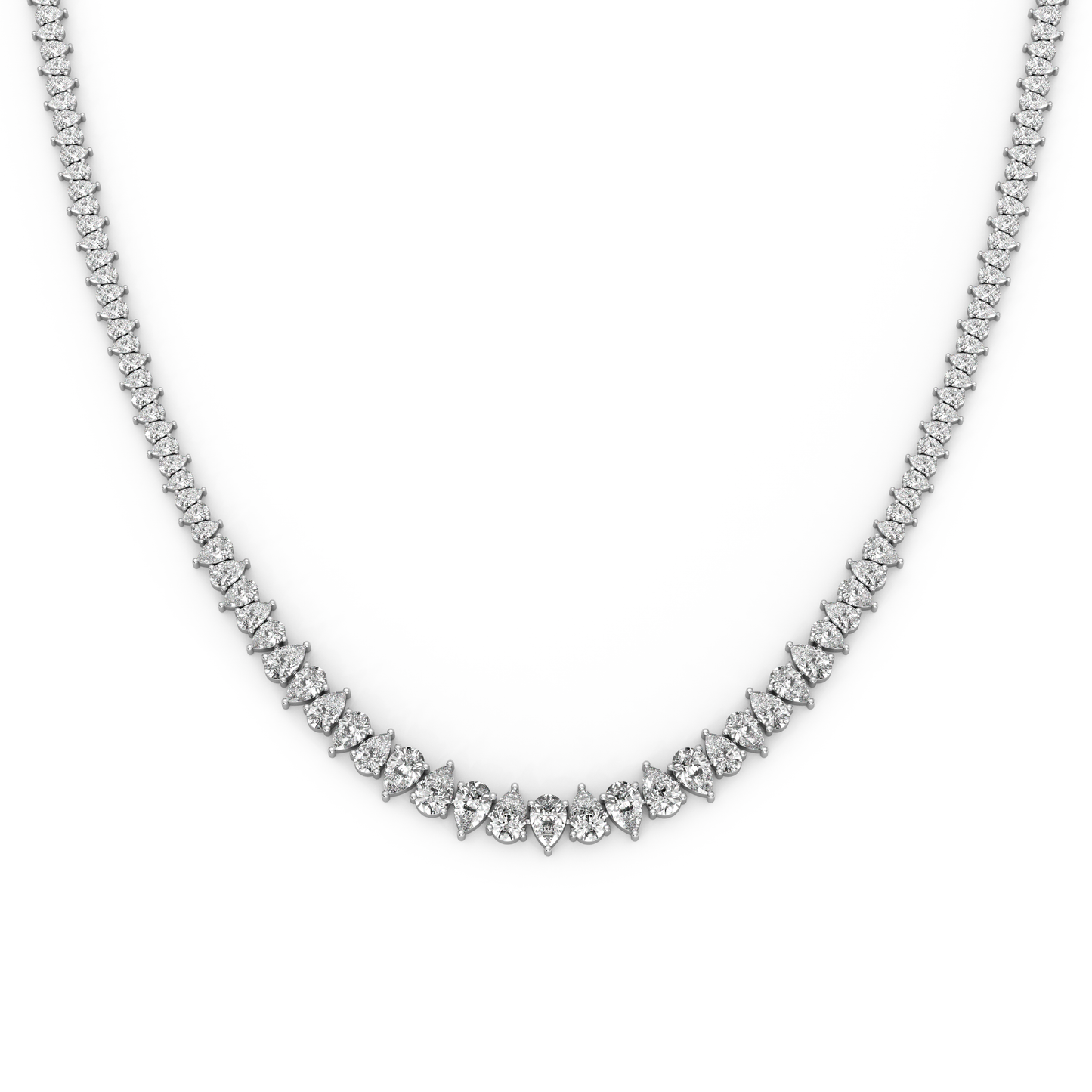 Ruby Tennis Necklace