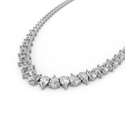Ruby Tennis Necklace