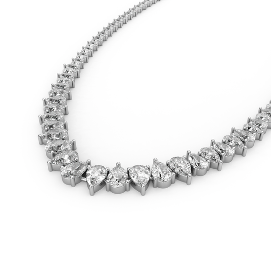 Ruby Tennis Necklace