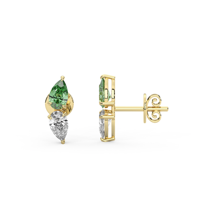 Katia Earrings in Green