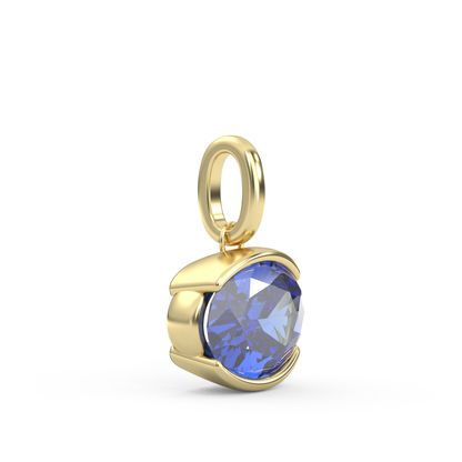 Mini Luce Pendant in Blue Sapphire