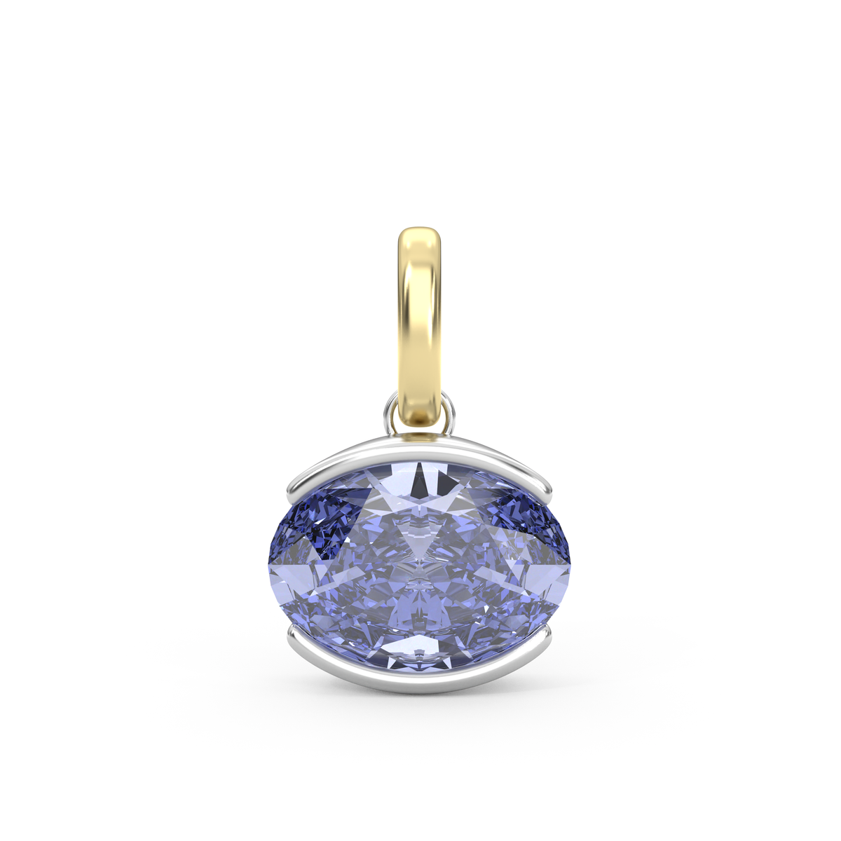 Mini Luce Pendant in Cornflower