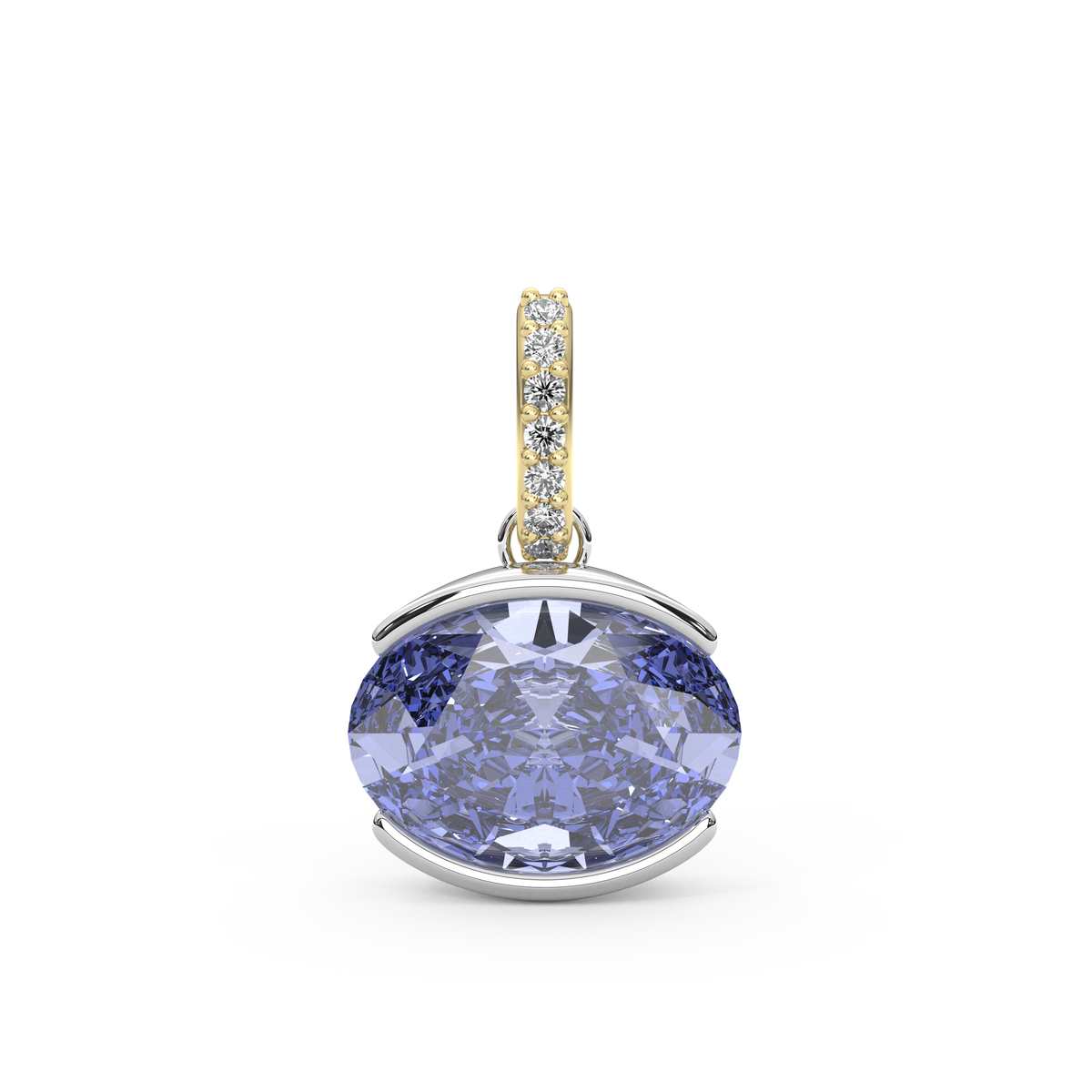 Mini Luce Pendant in Cornflower
