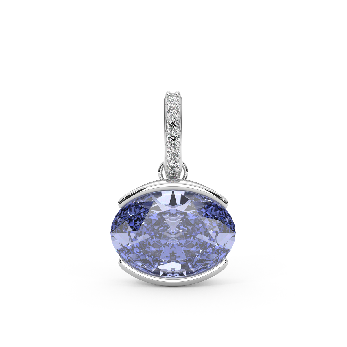 Mini Luce Pendant in Cornflower