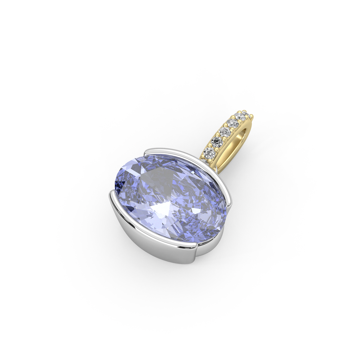 Mini Luce Pendant in Cornflower