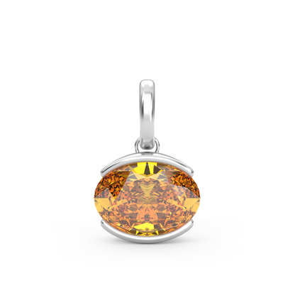 Mini Luce Pendant in Orange