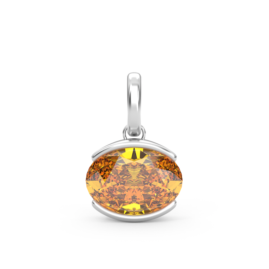 Mini Luce Pendant in Orange