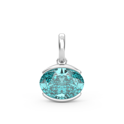 Mini Luce Pendant in Teal