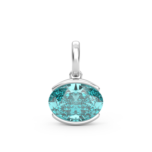 Mini Luce Pendant in Teal
